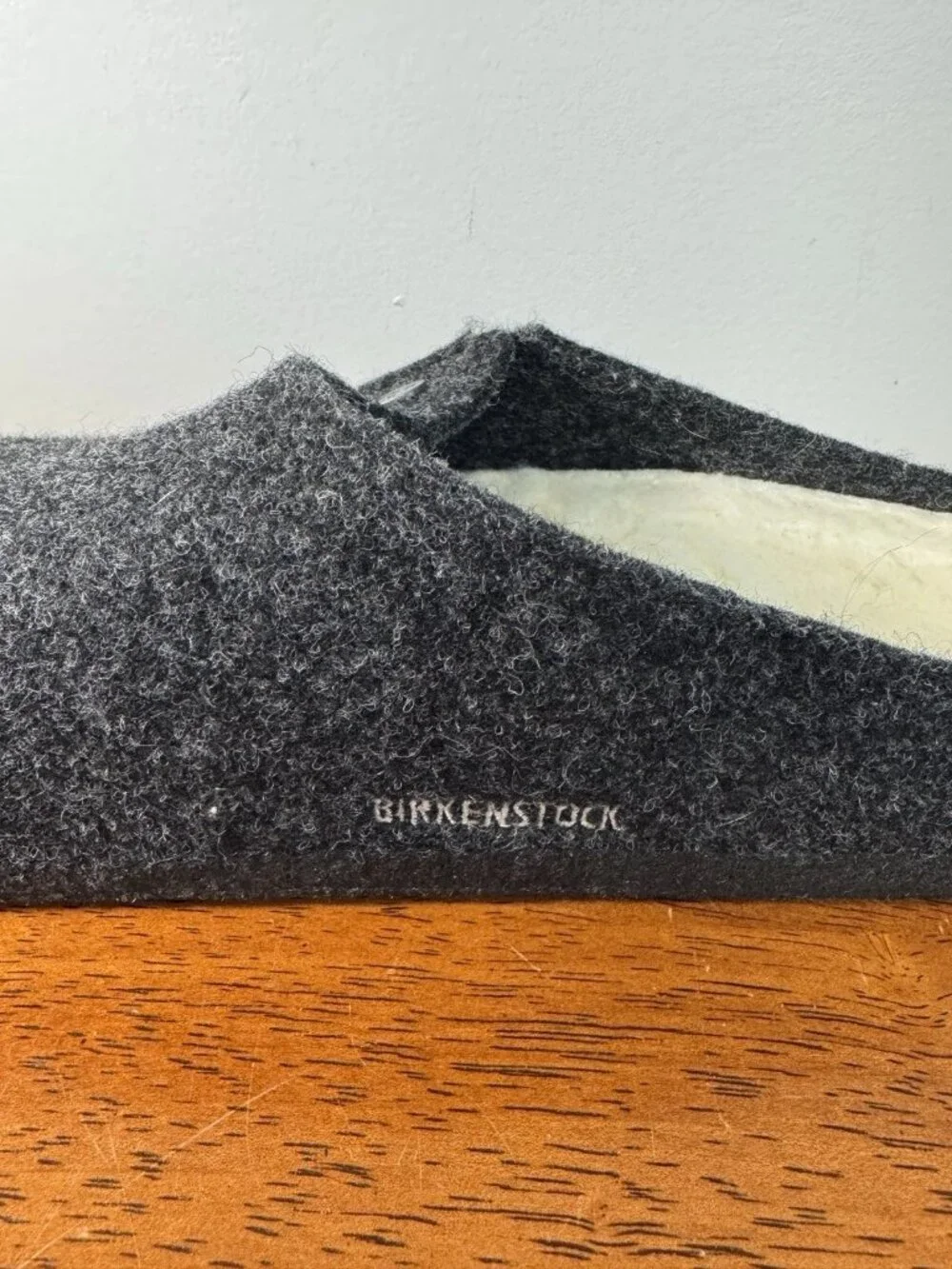 Birkenstock Zermatt Shearling Wool Felt Clogs Anthracite EU 46 Men 13